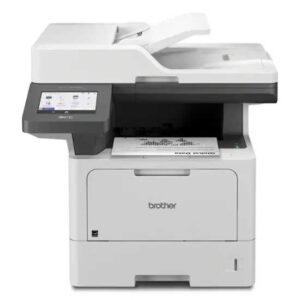 Brother - MFC-L5915DW Wireless Black-and-White All-in-One Laser Printer with Duplex Print, Scan, and Copy - Grey/Black